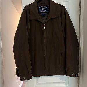 Vintage O’Kief & O’Kief Men’s Brown Zip Jacket Size XXL Casual Coat outdoor